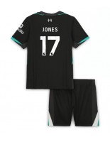 Liverpool Curtis Jones #17 Bortedraktsett Barn 2024-25 Korte ermer (+ bukser)